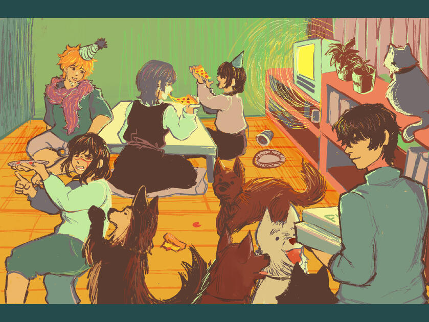 SFW Submission for Happy Endings: A CSM FanZine