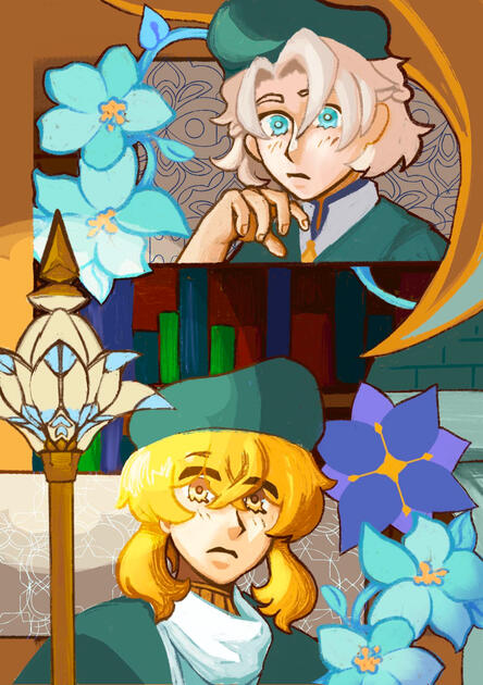 2nd Submission for Stellar Inflorescence: An AlbeLumi Zine